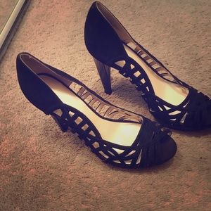 Black Nine West Heels